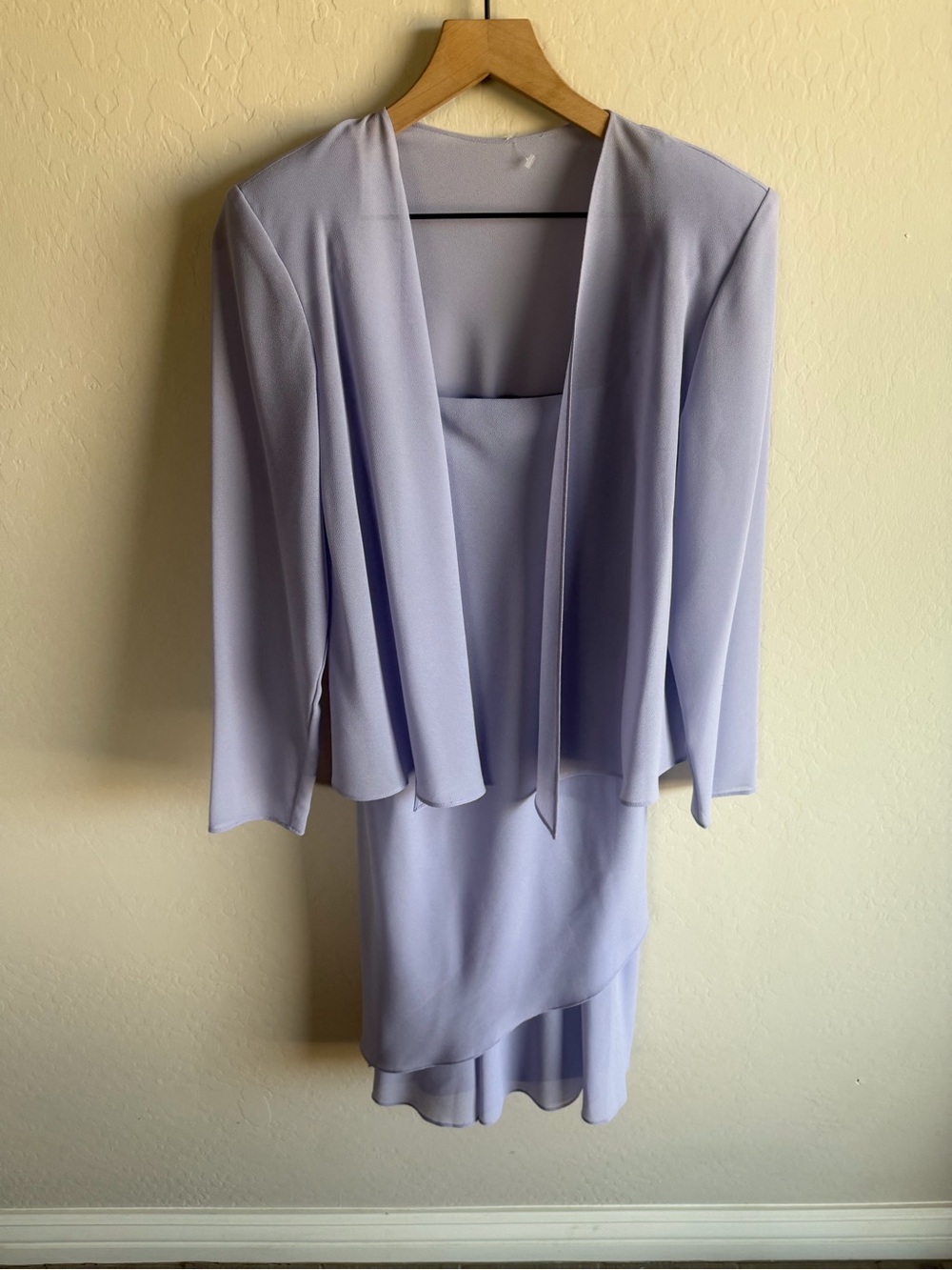 Ursula of Switzerland Lavender 2 Pc Set Size 10 Mother of Bride Wedding VTG USA